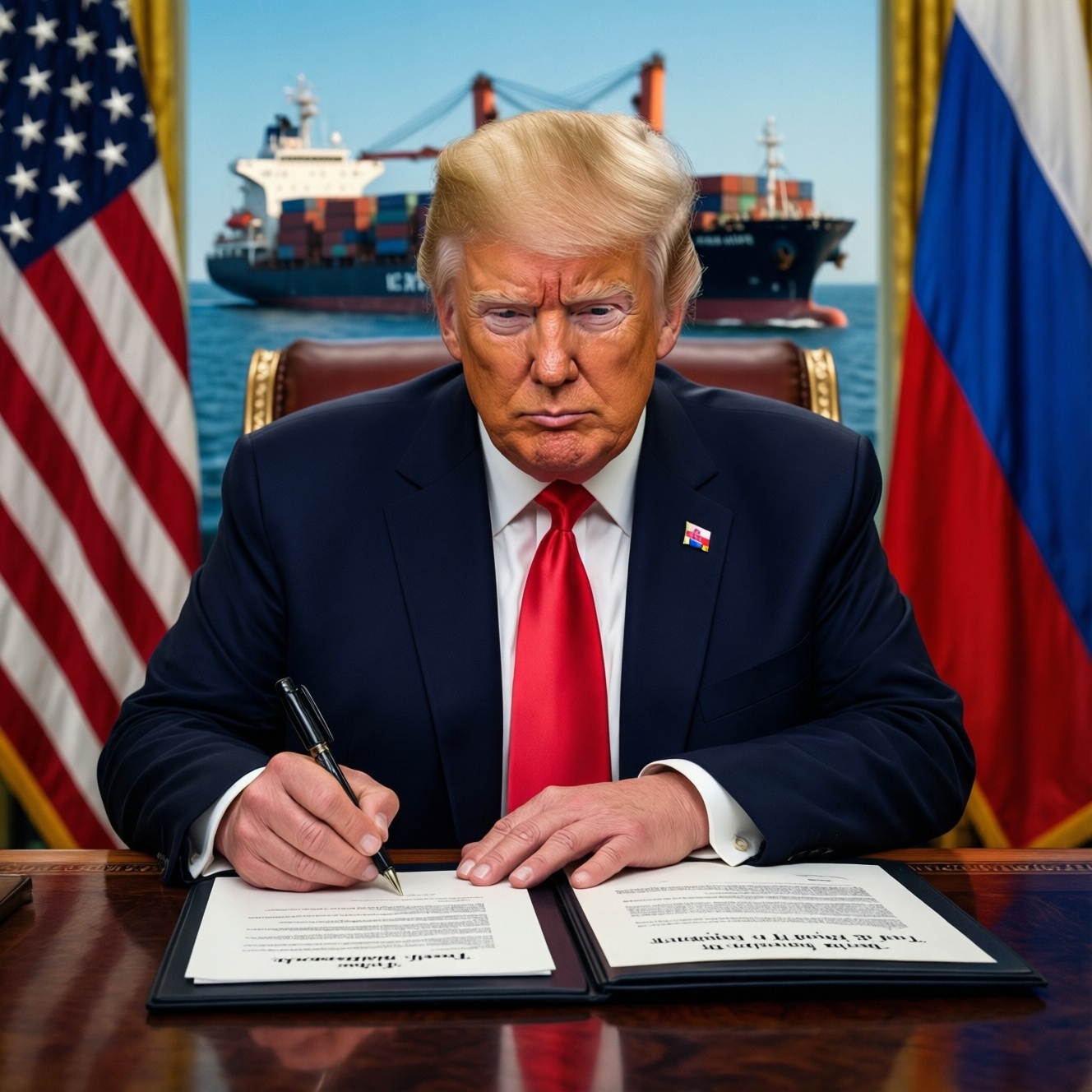 Трамп отказался от пошлин против России: что означает это решение для торговли Трамп отказался от пошлин против России: что означает это решение для торговли
